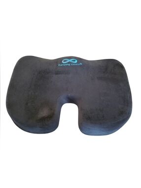 Ergonomic Memory Foam Pillow  For low car seat, chair, couch, etc.